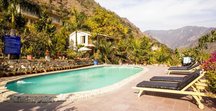 Hotel Raga On The Ganges, Rishīkesh Extérieur photo
